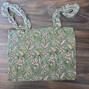 Aerie Jungle Thrills Smock Top Size Medium